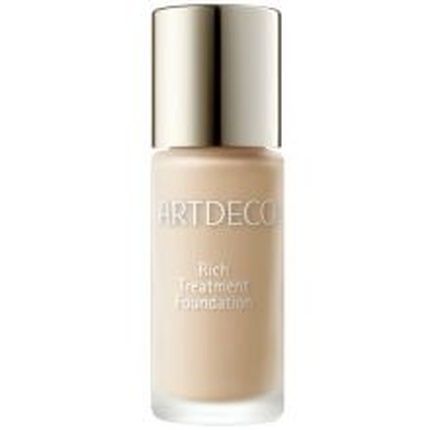 Artdeco Rich Treatment Foundation 18 Deep Honey Luxurious Cream Makeup In 20 Ml