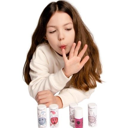 Nailmatic Kids Water-Based Nail Polish Mermaid 3 Pack Set - Image 3