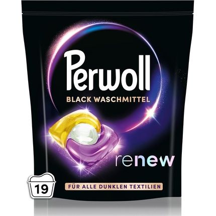 Perwoll Renew Caps Black Laundry Detergent 19 Washes