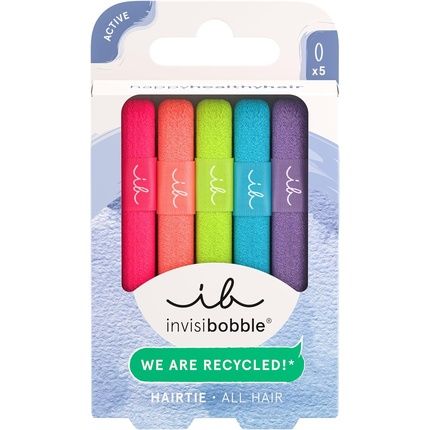 Invisibobble Hair Tie Neon Glow Hair Scrunchie Set