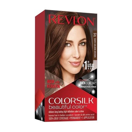 Revlon Colorsilk Ammonia Free 37 Dark Golden Brown