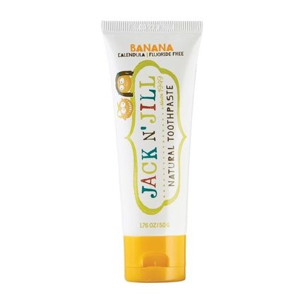 Jack N' Jill Natural Toothpaste Banana A Natural Toothpaste For Kids With A Delicious Banana Flavor