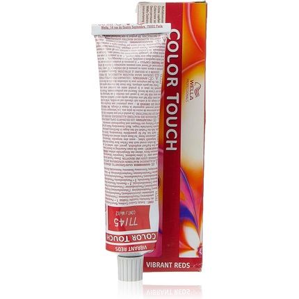 Wella Professionals Color Touch 77/45 Medium Blonde Intensive Red Mahogany 60Ml