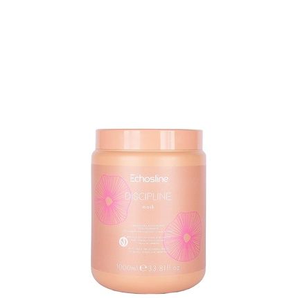 Echosline Discipline Vegan Leave-In Mask Taming Formula For Unruly Hair 1000Ml 33.8 Fl.Oz.