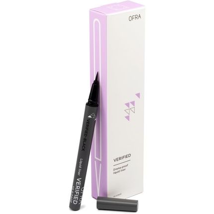 Ofra Verified Liquid Liner Ultra Black Long-Lasting Eyeliner Pen Waterproof Vegan