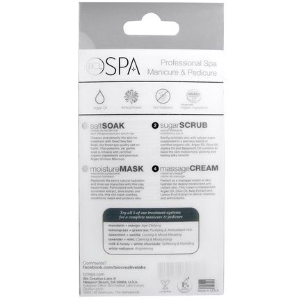 Bcl Spa Lemongrass Green Tea Complete 4-Step System