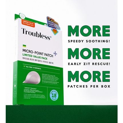 Troubless Micropoint Patch Plus Thin Hydrocolloid