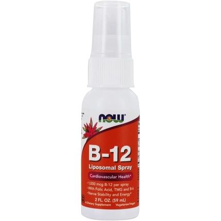 Now Foods B-12 Spray 1000Mcg 60Ml