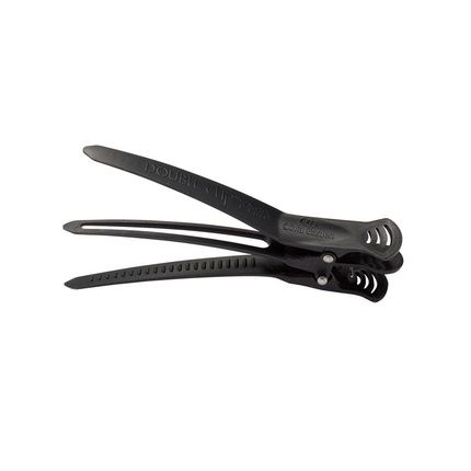 Olivia Garden Double Clips Petite Hair Clips 4 Pieces 10Cm Black