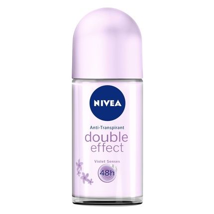 Nivea Double Effect Violet Senses Roll-On Deodorant 50Ml