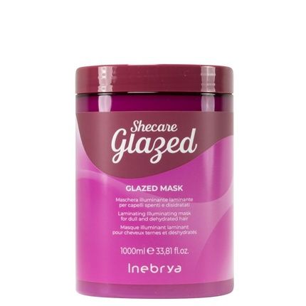 Inebrya Shecare Glazed Brightening Mask For Dull And Dehydrated Hair