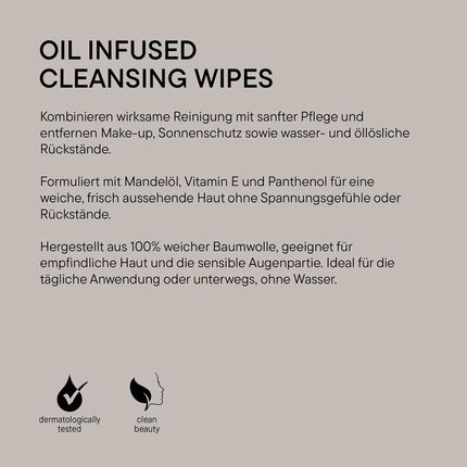Babor Oil Infused Cleansing Wipes With Panthenol - Image 3