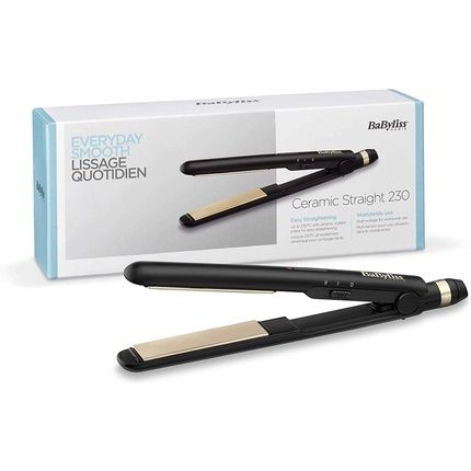 Sovob Babyliss Ceramic Straight 230 Straightener Black