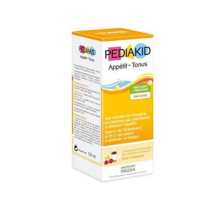 Pediakid Apetito-Tone Syrup 125Ml From Ineldea