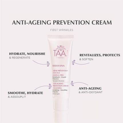Taaj Anti-Ageing Prevention Cream Rasayana First Wrinkle Prevention
