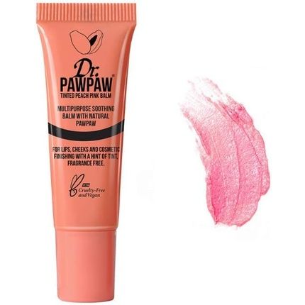 Dr. Pawpaw Tinted Peach Pink Balm For Lips And Skin 10Ml