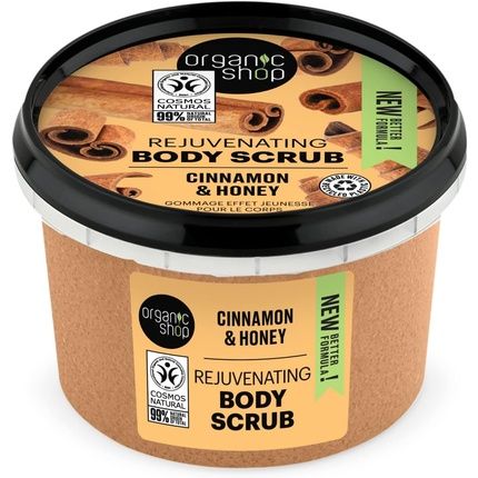 Organic Shop Rejuvenating Body Scrub Cinnamon 250Ml