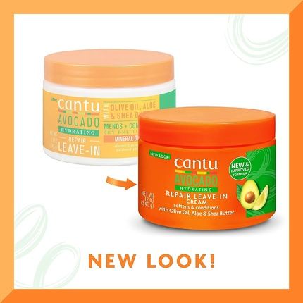 Cantu Avocado Leave-In Conditioning Repair Cream 340G