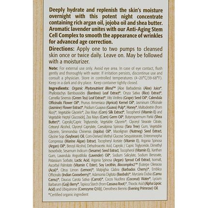 Eminence Lavender Age Corrective Night Concentrate For Normal To Dry Skin 35Ml - Image 3