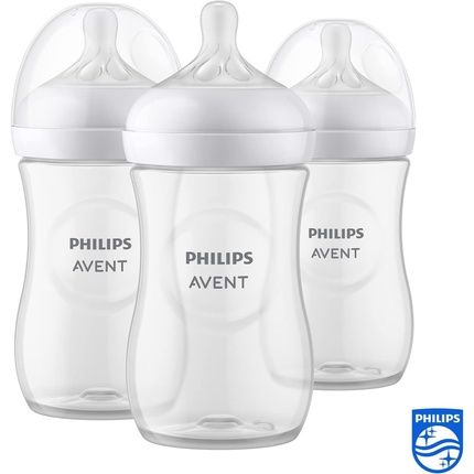 Philips Avent Natural Response Baby Bottle 260Ml - Pack Of 3