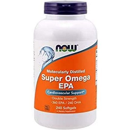 Now Foods Super Omega Epa Molecularly Distilled 240 Softgel Capsules