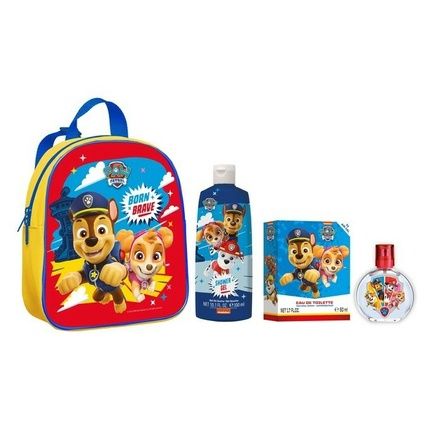Ep Line Paw Patrol Gift Set Includes 50 Ml Eau De Toilette 300 Ml Shower Gel And Backpack - Image 3