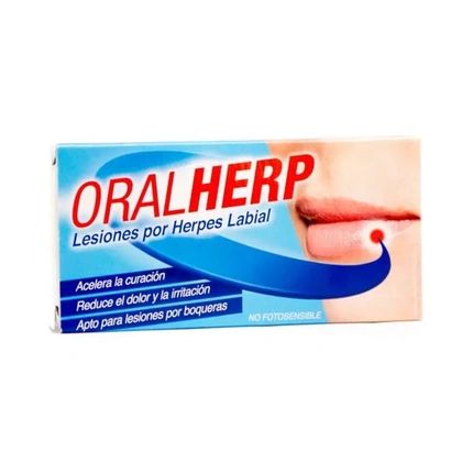 Oralherp Transparent Cream For Cold Sores 6Ml
