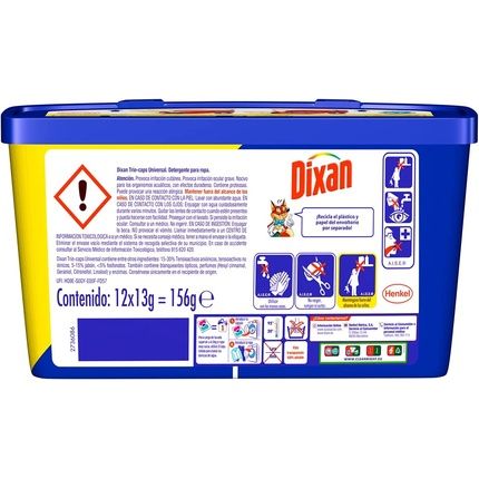 Detergente 12 Trio-Caps