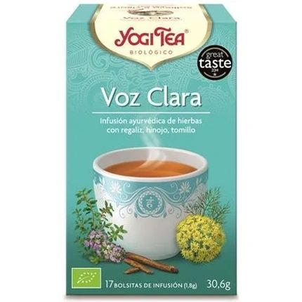 Yogi Tea Clear Voice 17 Filters Organic