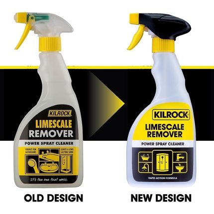 Kilrock Power Spray Limescale Remover 500Ml - For Baths, Shower Surrounds, Sinks And Taps - Image 3