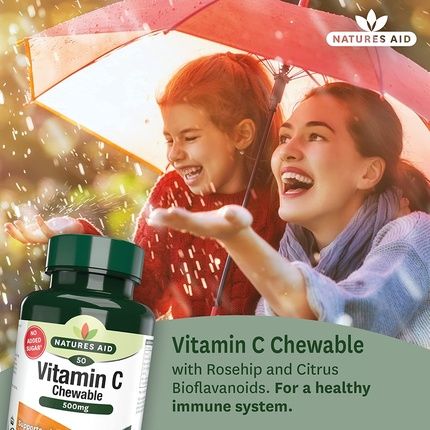 Natures Aid Vitamin B12 Methylcobalamin Cherry Flavour 180 Tablets - Image 3
