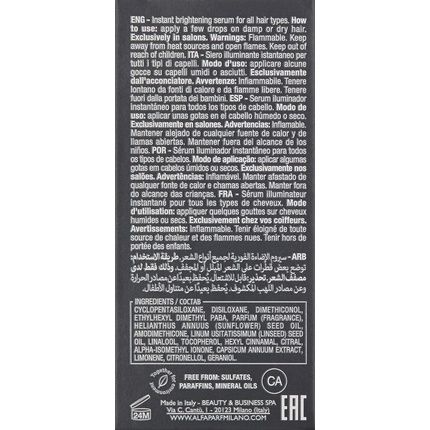 Alfaparf Milano Semi Di Lino Sublime Cristalli Liquidi 15Ml - Image 3