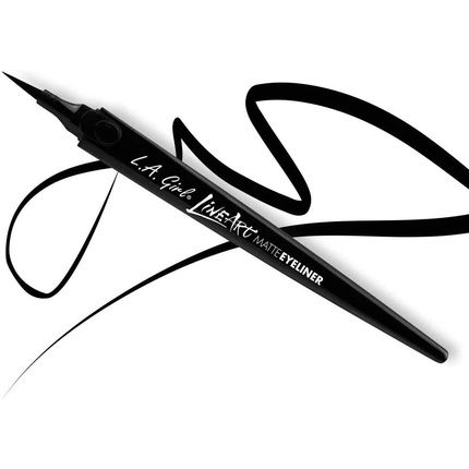 La Girl Line Art Matte Eyeliner Intense Black