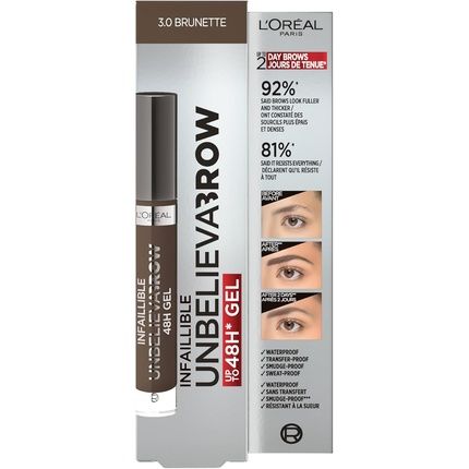 L'Oreal Paris Unbelievabrow Long-Lasting Smudge-Proof Eyebrow Gel