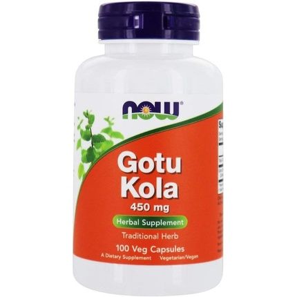 Now Foods Gotu Kola 450Mg 100 Capsules