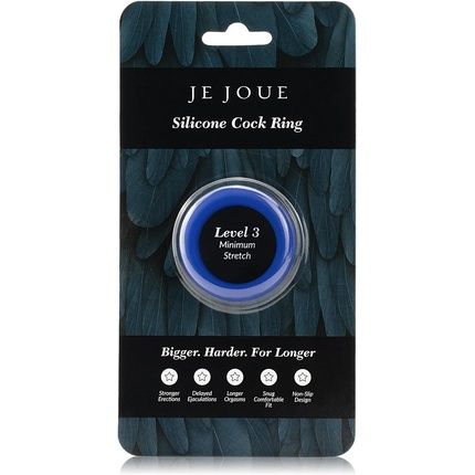 Je Joue Cock Ring E32354 Blue One Size