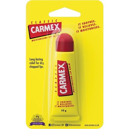 Carmex Classic Moisturizing Lip Balm Tube 10G