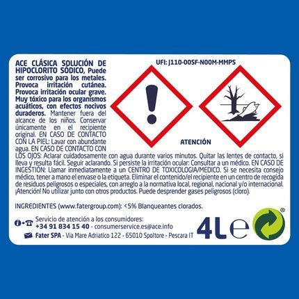 Ace - Liquid Bleach 4L - Image 3