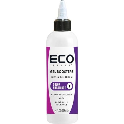 Eco Style(R) جل معزز للون مزيج تألق الزيت في مصل الزيت، 4 أونصة.