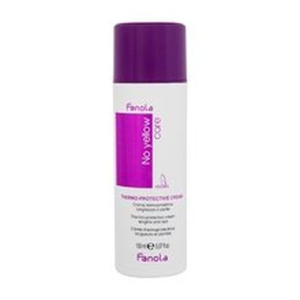 Fanola No Yellow Thermo-Protective Cream For Blonde, Bleached And Grey Hair 150Ml
