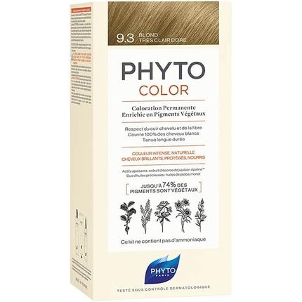 Phyto Native It Phytocolor 9.3 صبغة شعر أشقر ذهبي
