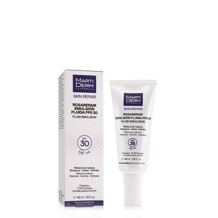 Martiderm Rosarepair Fluid Emulsion Spf30 40Ml Skin Repair