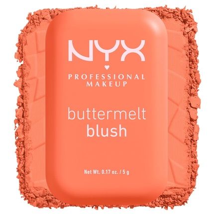 Nyx Professional Makeup Buttermelt Powder Blush Fade And Transfer-Resistant Blush Vegan Formula Sooner The Butta 03 0.17 Ounce