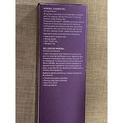 Ahava Deadsea Water Mineral Shower Gel Spring Blossom 6.8Oz 200Ml - Image 3