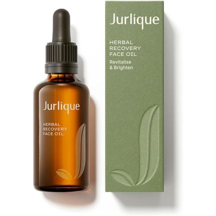 Jurlique Herbal Recovery Face Oil Restores Radiance Visibly Minimises Fine Lines Intense Hydration Boost Glow 100% Natural Plant Extracts All Skin Types Natural Ingredients 50Ml