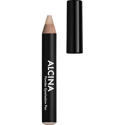 Alcina Powder Eyeshadow Pen Pearl - Versatile Eyeshadow Pencil With Shimmering Metallic Pigments - Intense Color Release