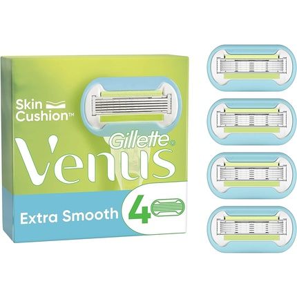 Gillette Venus Extra Smooth Razor Blades For Women 4 Count