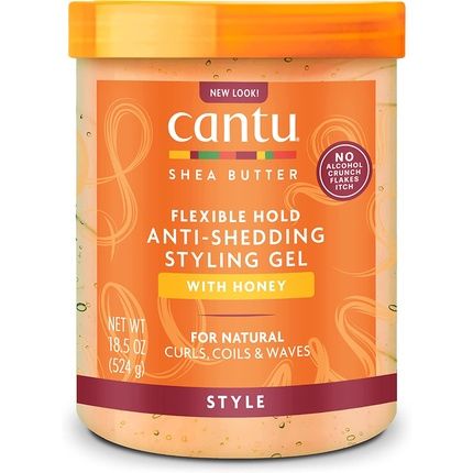 Cantu Anti-Shedding Styling Gel With Honey 524G