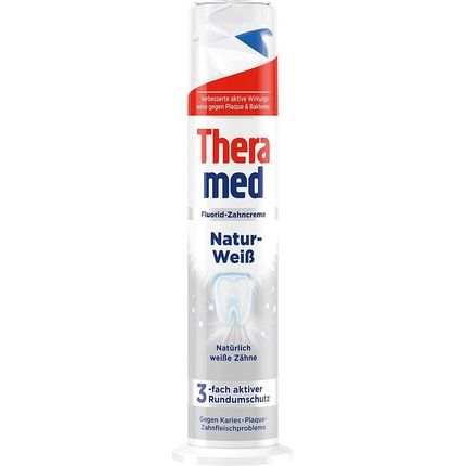 Theramed Fluoride Toothpaste Natural White 100Ml