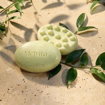Melvita L'Or Vegetal Smoothing Exfoliating Soap 12G - Image 3